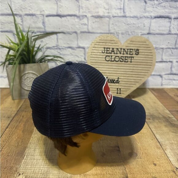 King ranch Classic Curved Bill All Mesh Snapback Cap navy blue - Picture 8 of 8